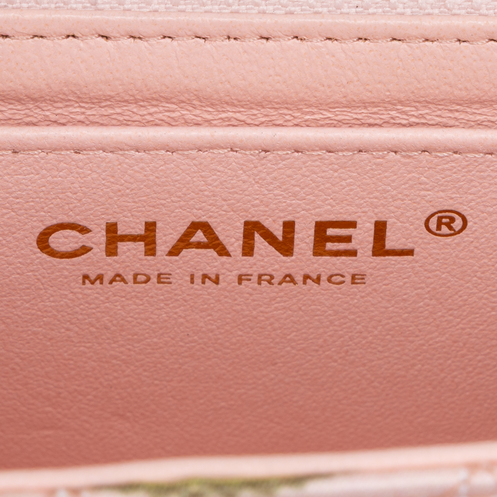 Chanel Ltd. Ed. Paris Cuba Cigar Label Printed Rectangular Mini Classic Flap - Picture 10 of 11